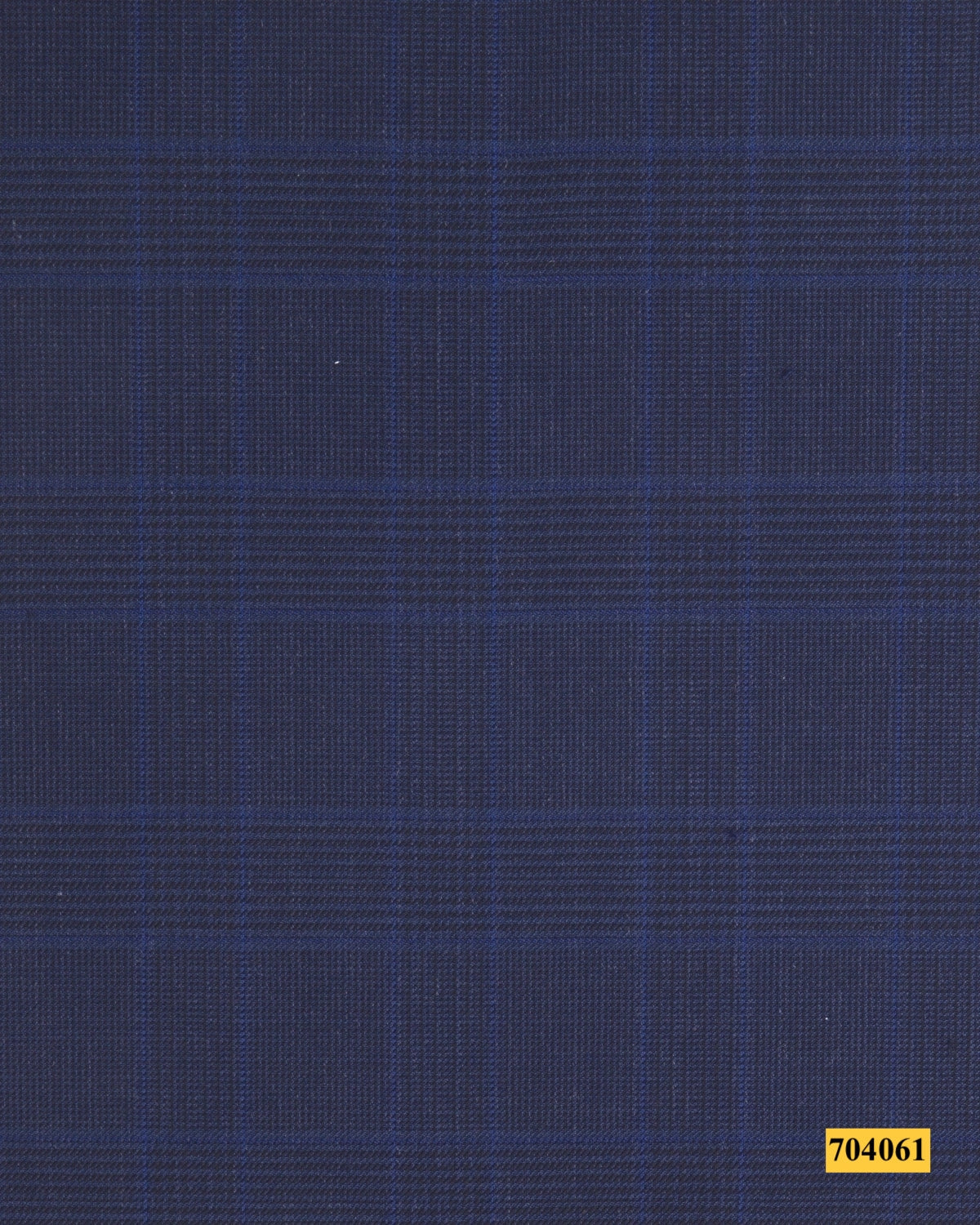 704061/P3-17916 Blue check Vest Fabric