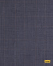 704062/P3-17917 Grey With Brown Check Vest Fabric