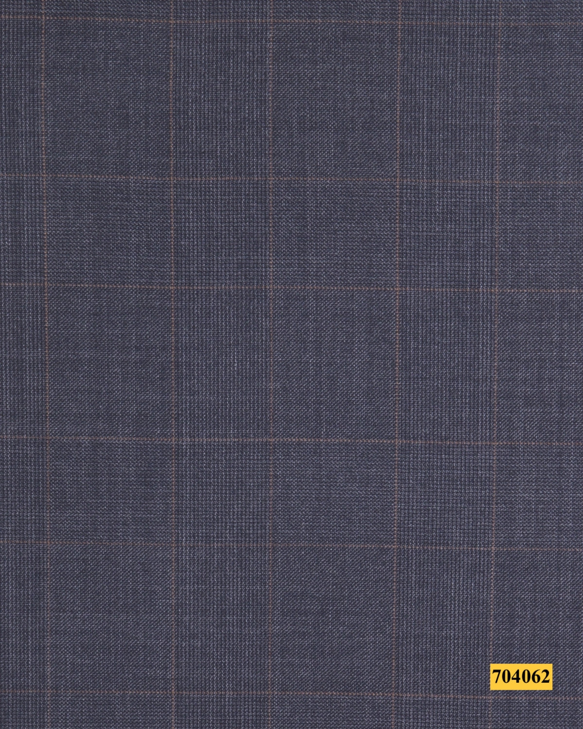 704062/P3-17917 Grey With Brown Check Vest Fabric