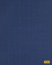 704063/P3-17918 Blue Check Vest Fabric