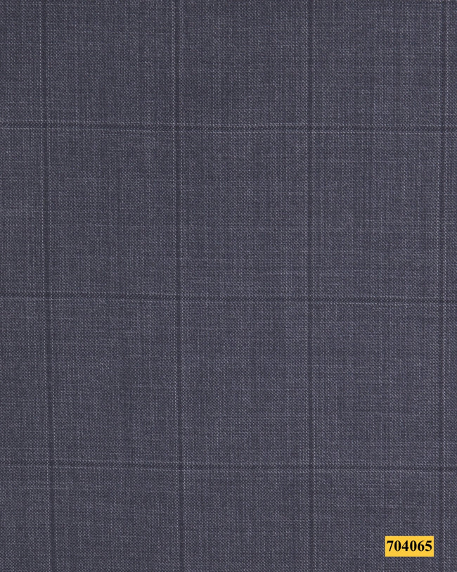 704065/P3-17920 Dark Grey Check Vest Fabric