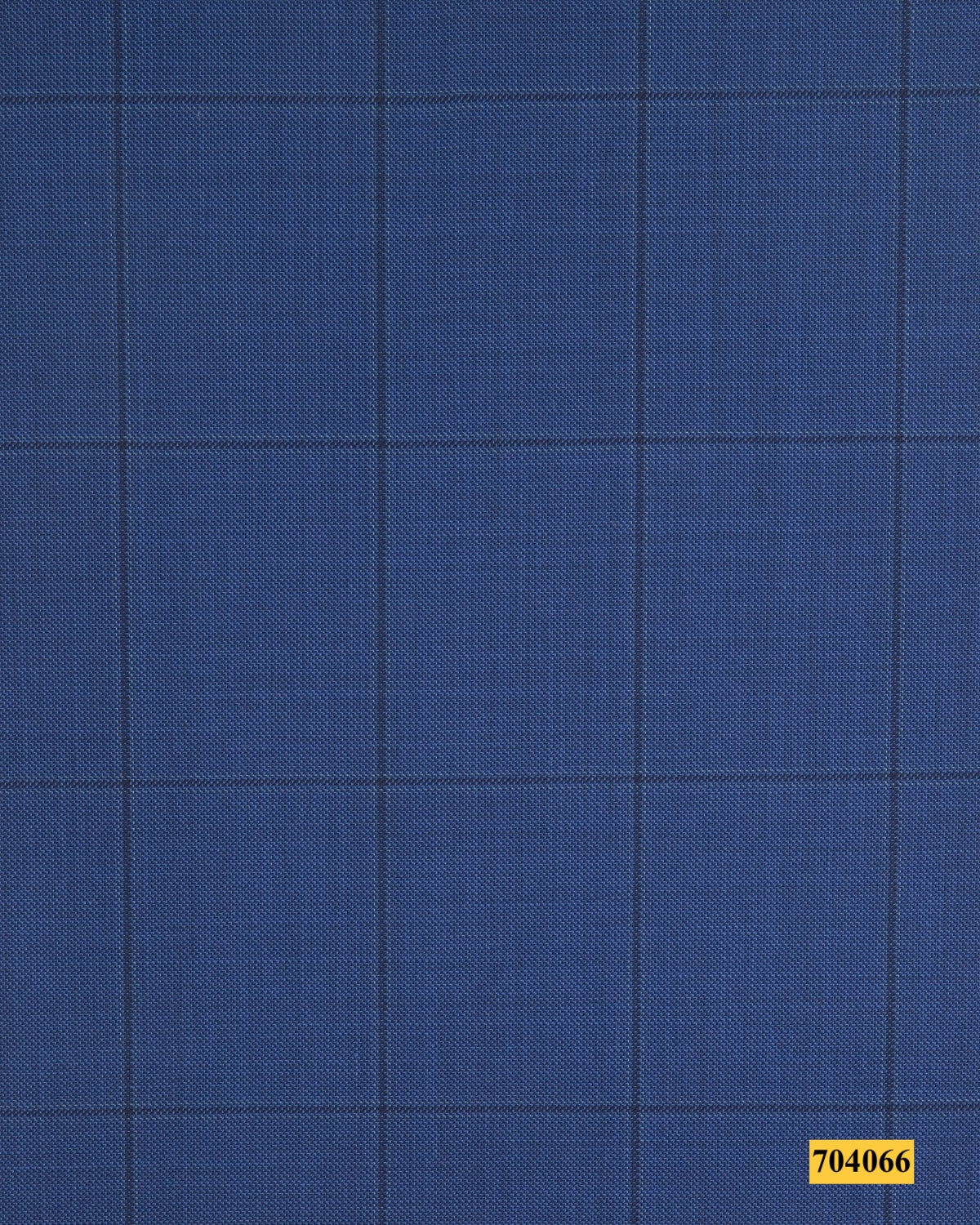 704066/P3-17921 Blue With Black Ckeck Suit Fabric