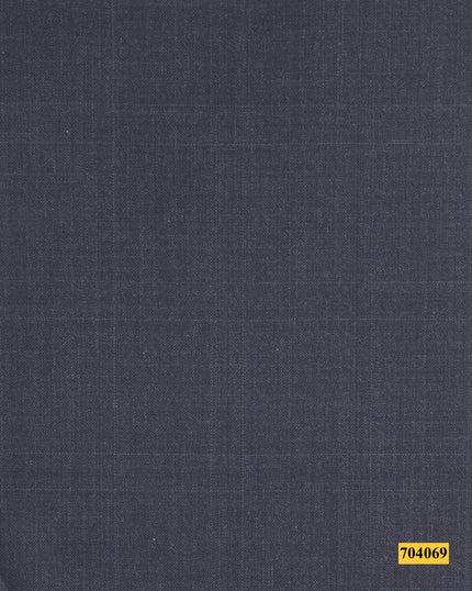 704069/P3-17924 Charcoal Grey Self check Suit Fabric