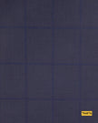 704076/P3-17939 Dark Blue Check Suit Fabric