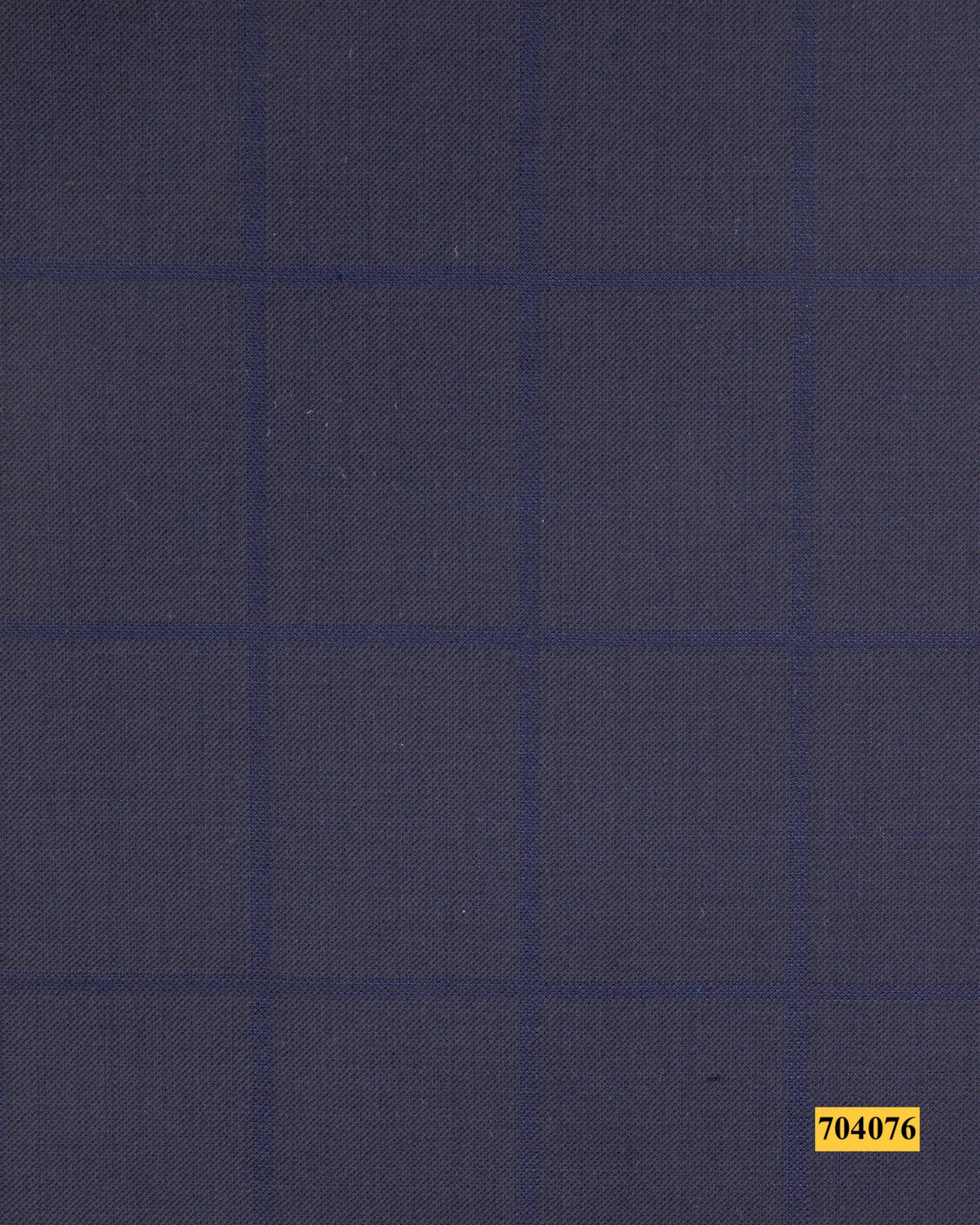 704076/P3-17939 Dark Blue Check Suit Fabric