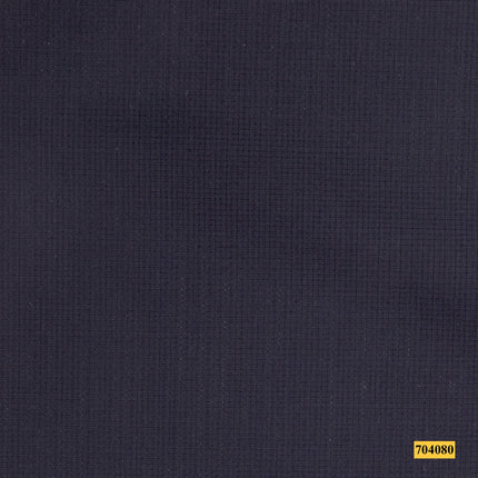 704080/P3-17943 Dark Blue Small Check Suit Fabric