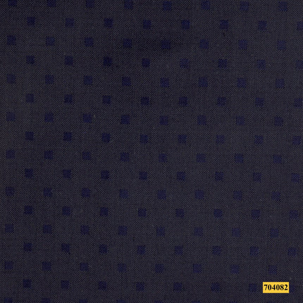 704082/P3-17945 Blue Dotted Design Suit Fabric
