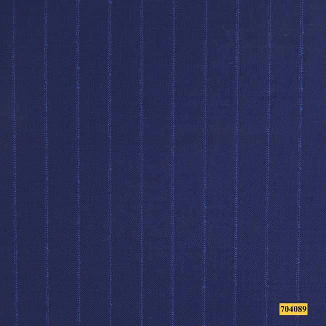 704089/P3-17952 Blue Stripe Jacket Fabric