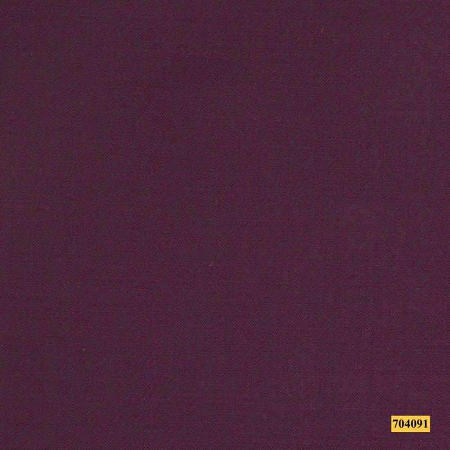 704091/P3-17954 Burgundy Plain Vest Fabric