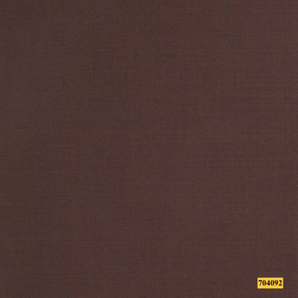 704092/P3-17955 Brown Plain Suit Fabric