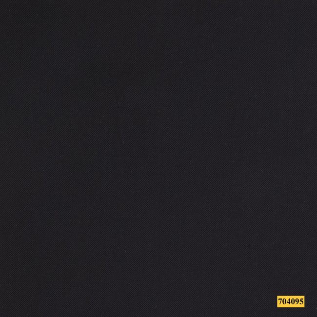 704095/P3-17958 Black Plain Suit Fabric
