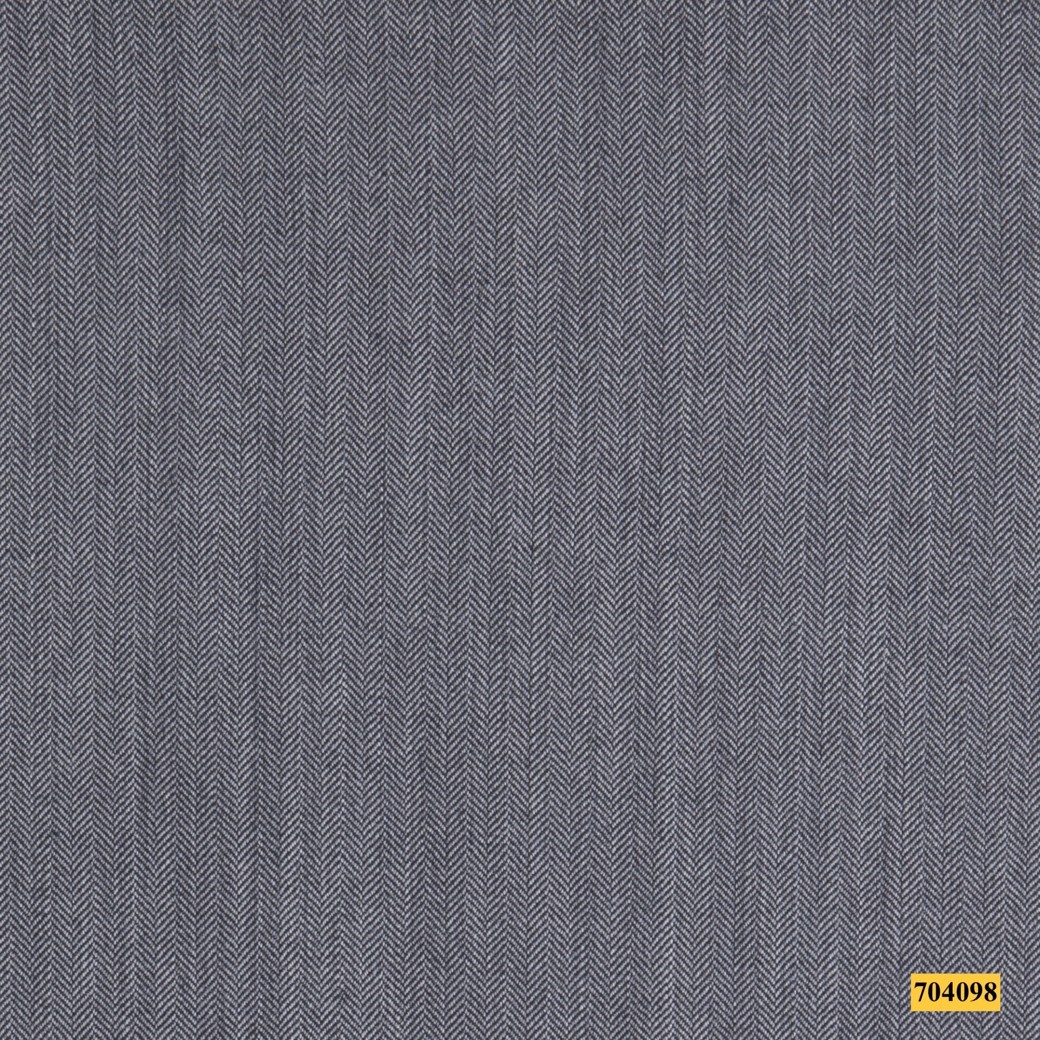 704098/P3-17961 Grey Herringbone Jacket Fabric