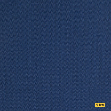 704101/P3-17964 Medium Blue Herringbone Jacket Fabric