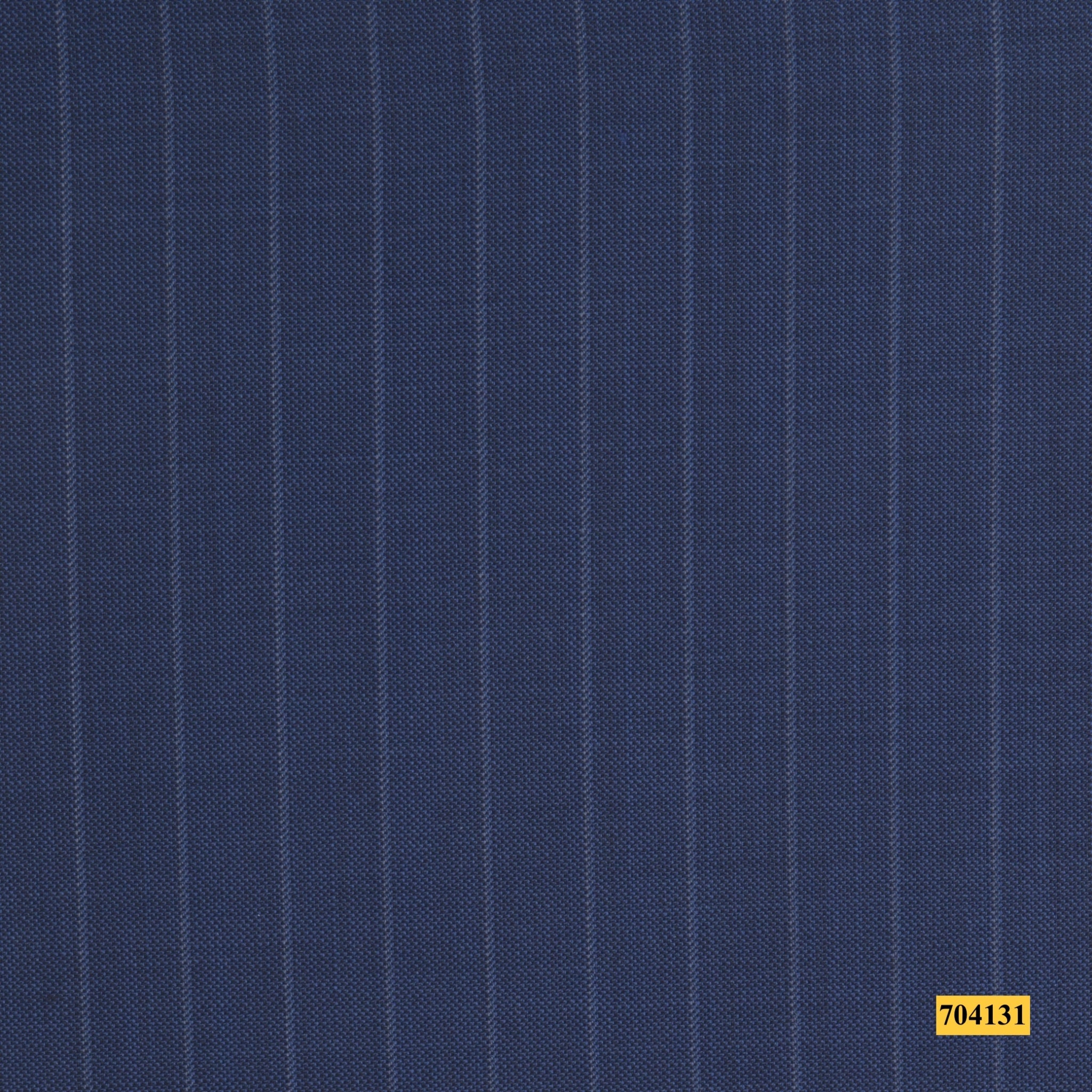704131/P3-17994 Dark Blue With Grey Stripe Suit Fabric