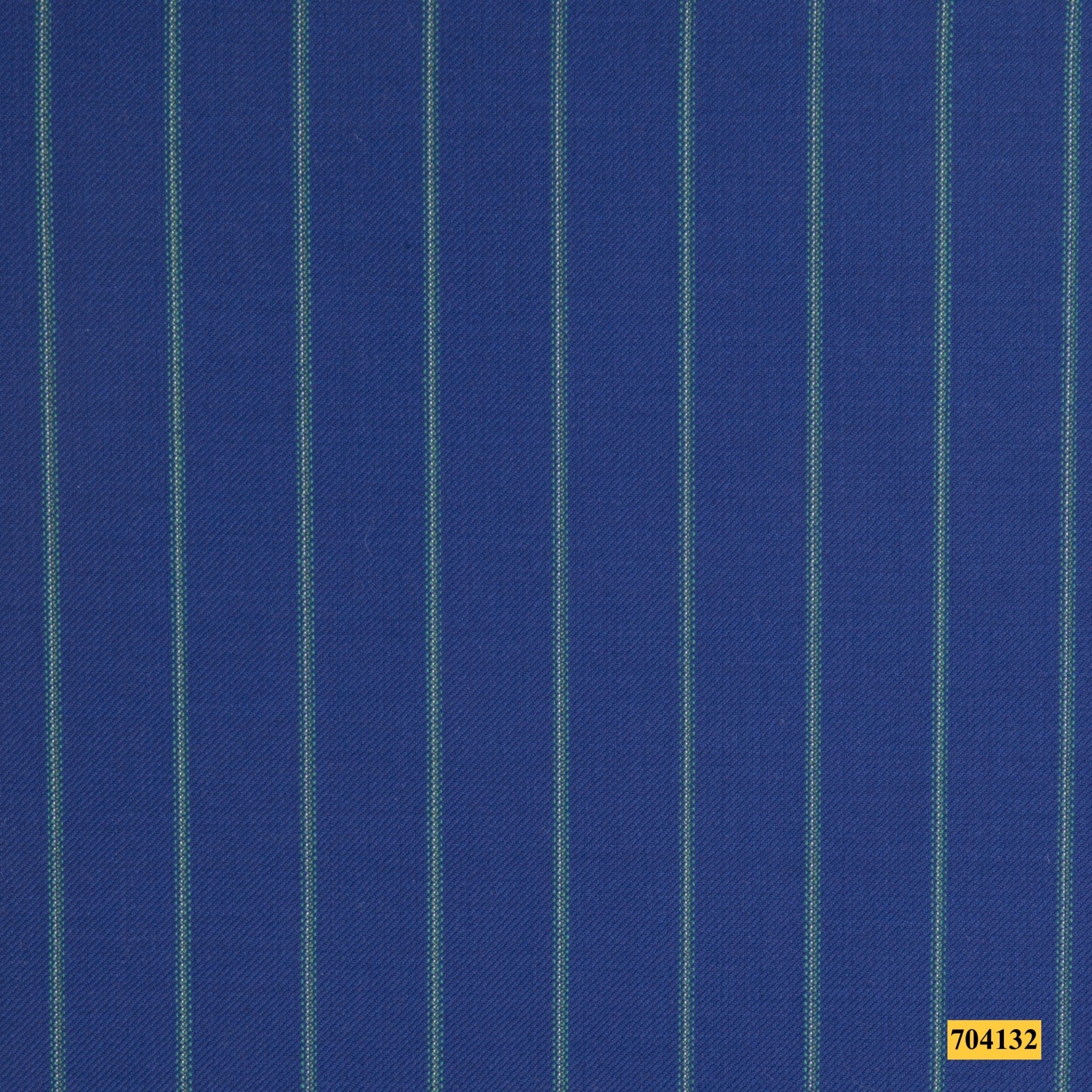 704132/P3-17995 Blue With Green Stripe Jacket Fabric
