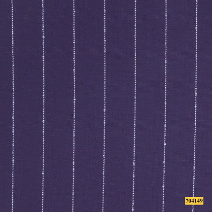 704149/P3-17933 Plum With White Stripe Jacket Fabric