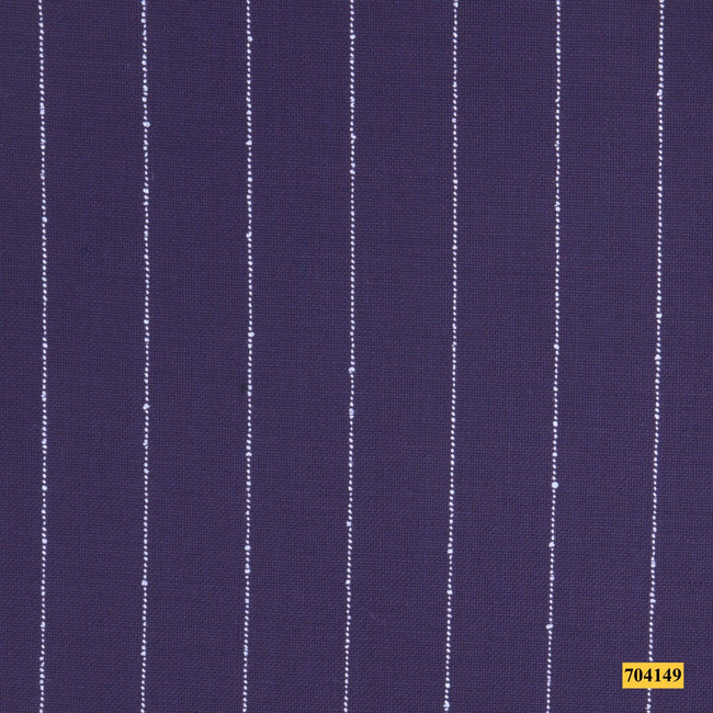 704149/P3-17933 Plum With White Stripe Jacket Fabric