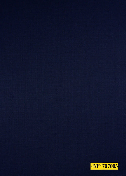 707003/P3-18643 Navy Blue Solid Jacket Fabric