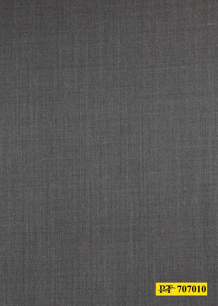 707010/P3-18636 Grey Solid Suit Fabric
