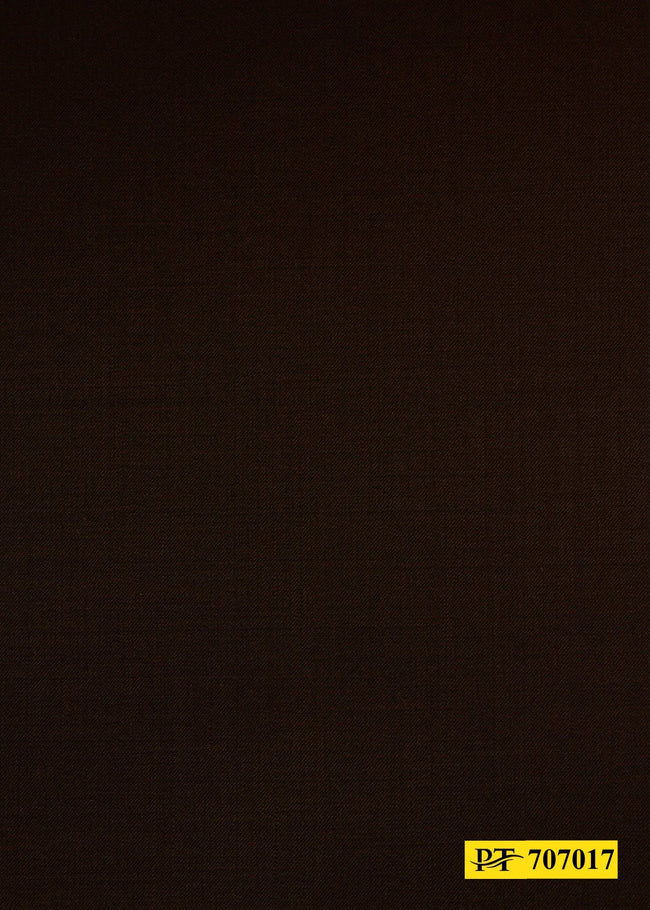707017/P3-18629 Dark Brown Solid Pants Fabric