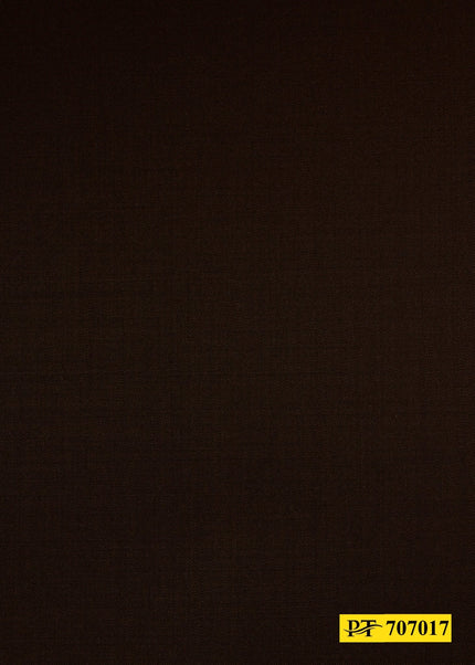 707017/P3-18629 Dark Brown Solid Suit Fabric