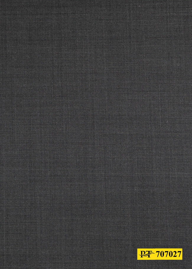 707027/P3-18619 Grey Sharkskin Suit Fabric