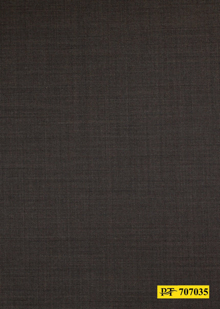 707035/P3-19974 Brown Sharkskin Jacket Fabric