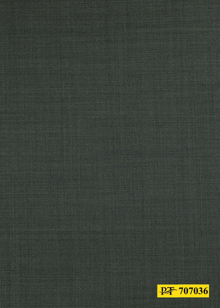 707036/P3-19975 Dark Green Sharkskin Suit Fabric