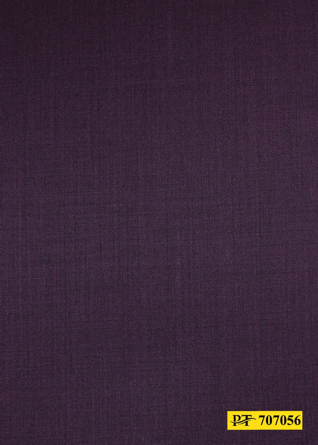 707056/P3-19998 Grape Solid Suit Fabric