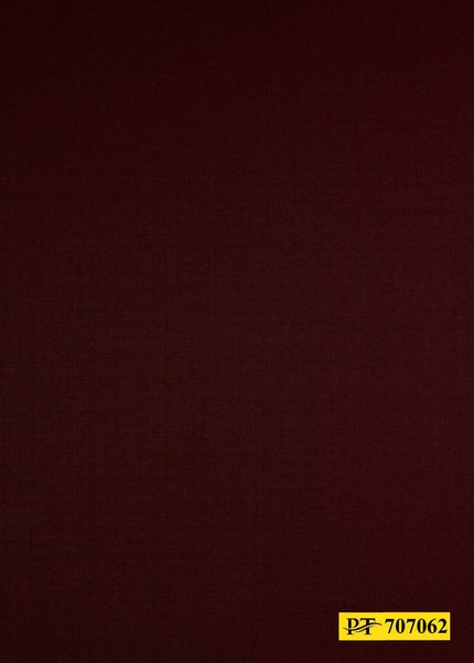 707062/P3-19978 Dark Red Solid Jacket Fabric