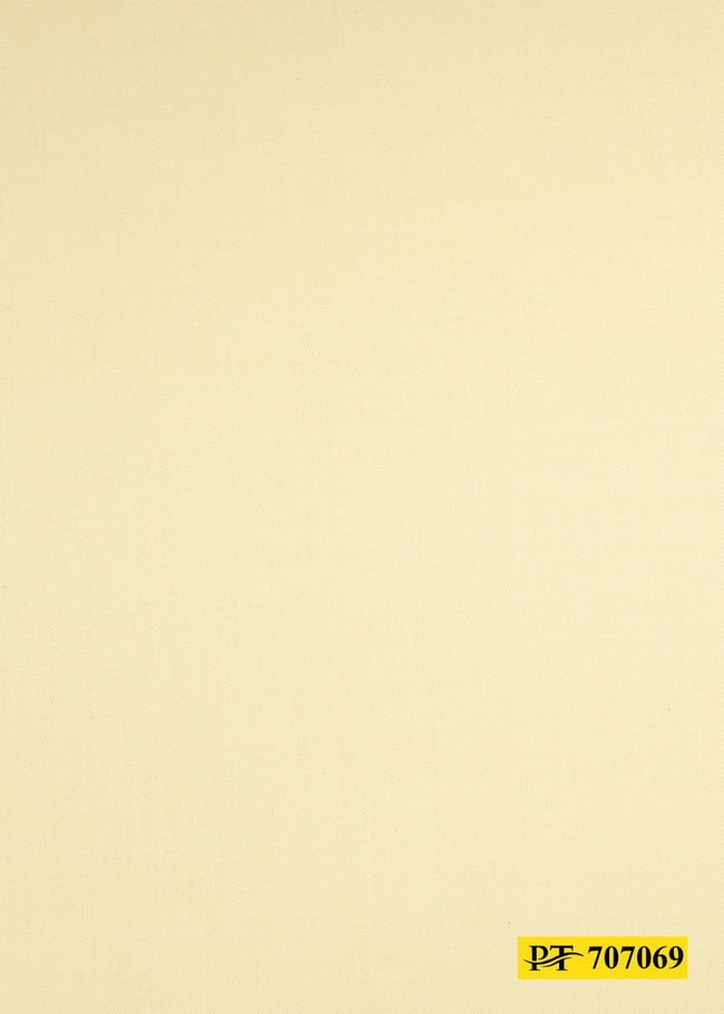 707069/P3-19986 Light Yellow Solid Suit Fabric