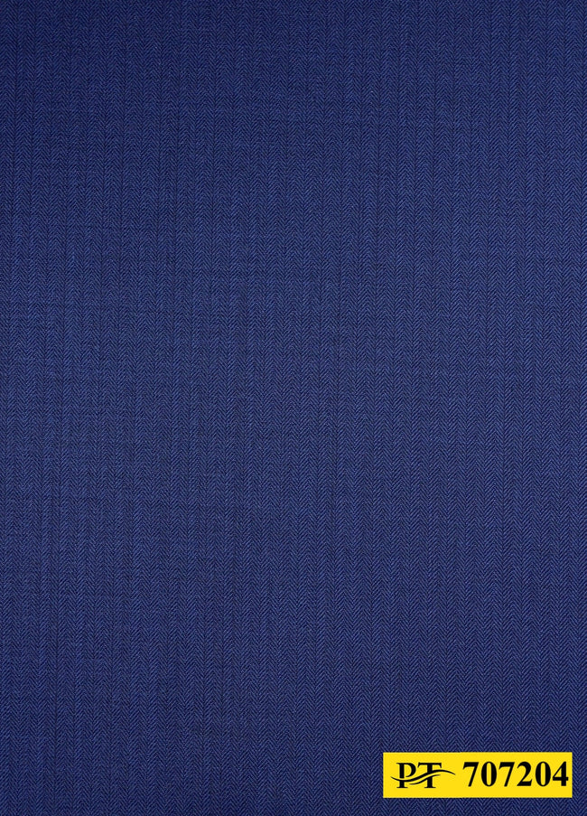 707204/P3-20745 Royal Blue Herringbone Vest Fabric
