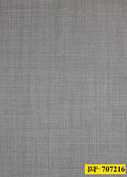 707216/P3-20776 Light Grey With White Stripe Suit Fabric