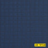 707240/P3-20729 Navy Blue With Small Self Check Suit Fabric