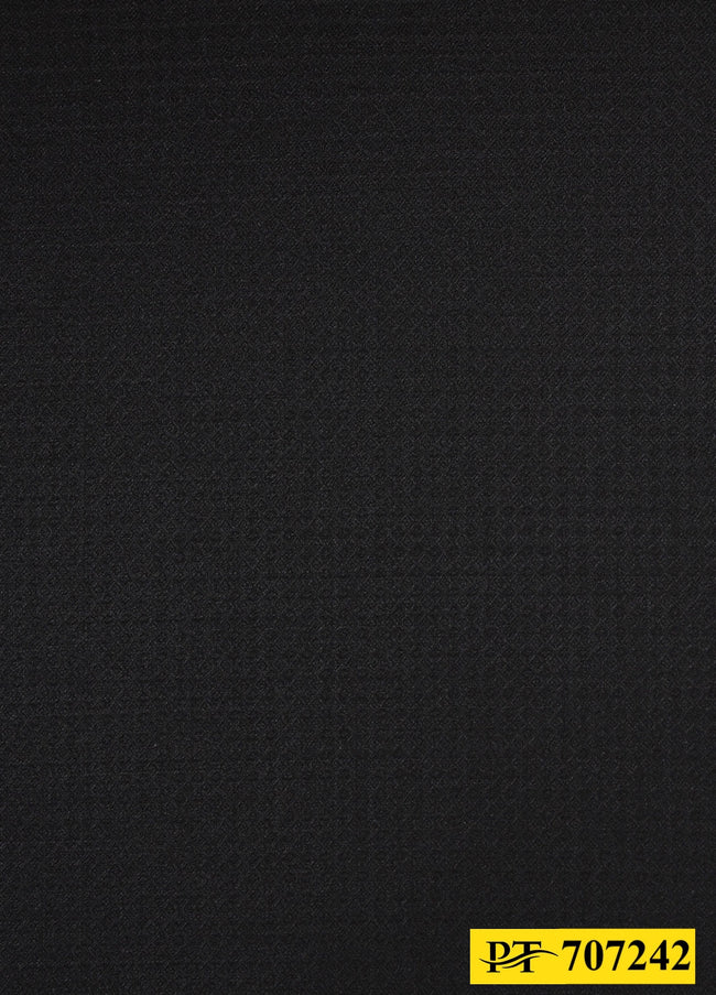 707242/P3-20781 Black With Diamond Texture Pants Fabric