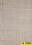 707245/P3-20772 Beige With Blue Check Vest Fabric