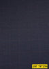 707256/P3-20768 Aegean Blue With Brown Check Suit Fabric