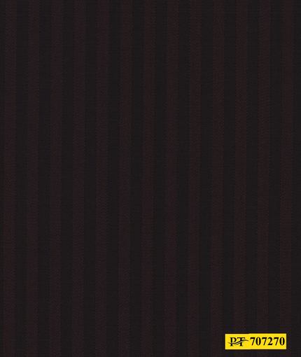707270/P3-21908 Black & Burgundy Stripes Jacket Fabric