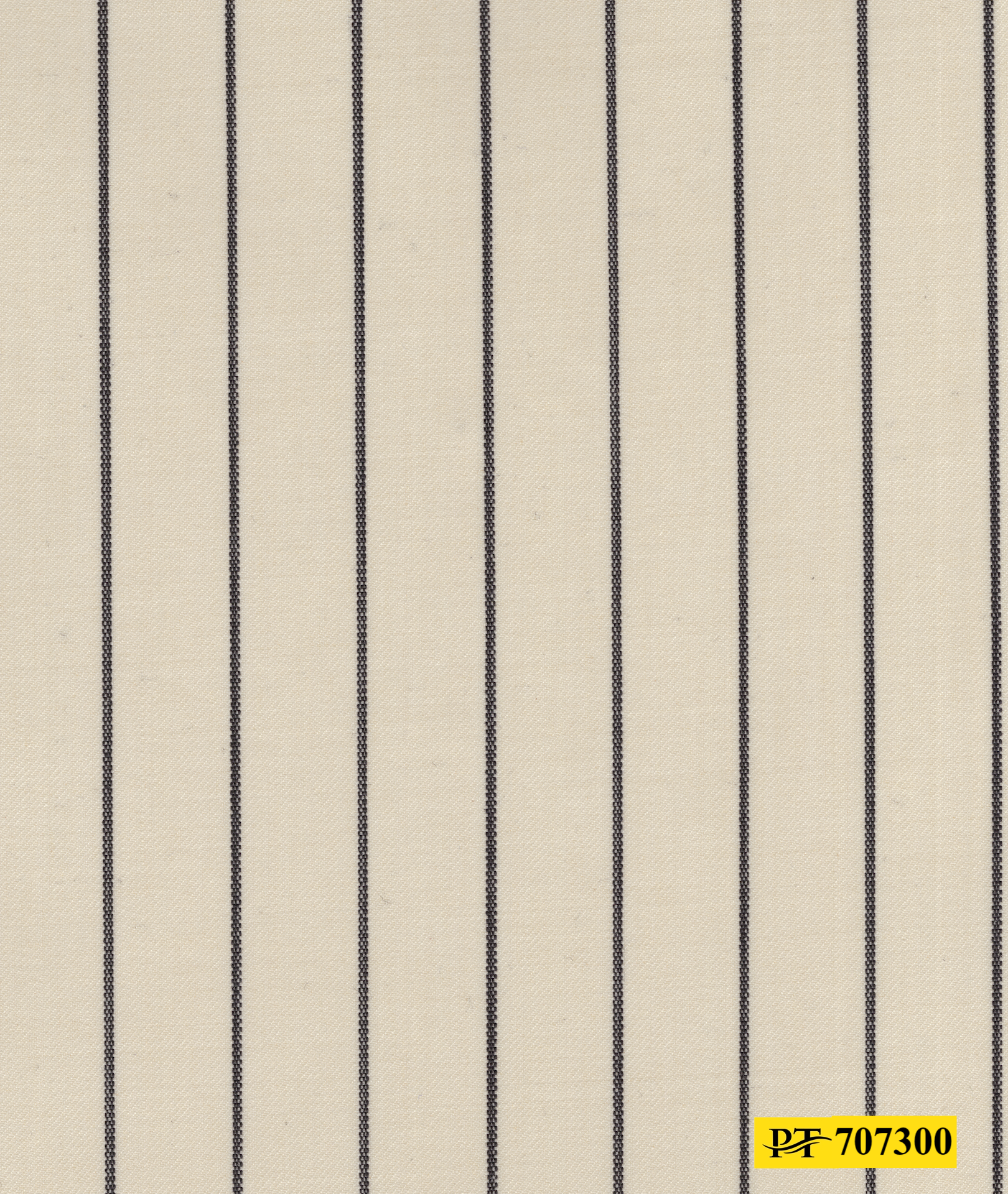 707300/P3-21938 Cream With Black Stripe Vest Fabric