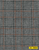 708069/P3-21961 Silver With Grey & Brown Check Pants Fabric