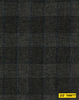 708077/P3-21969 Dark Grey With Navy & Silver Check Vest Fabric