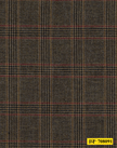 708091/P3-21983 Black , Olive Brown & Red Check Pants Fabric