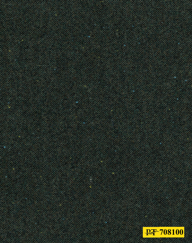 708100/P3-21992 Dark Green Tweed Vest Fabric