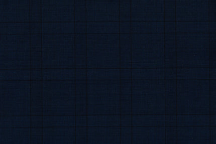 71111-4/10326 Double Tone Royal Blue Glen Plaid Suit Fabric