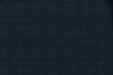 71112-4/10331 Blue Prince Of Wales Suit Fabric