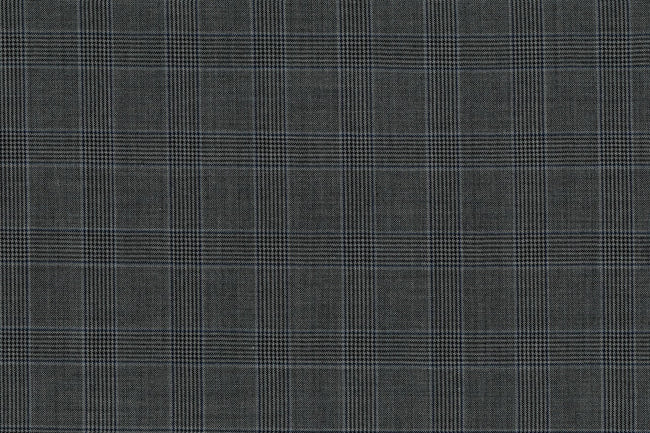 71113-1/10332 Grey Glen Plaid Jacket Fabric