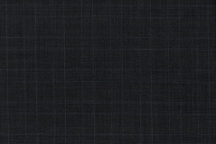 71113-2/10333 Dark Grey Glen Plaid Suit Fabric