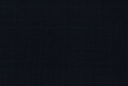 71113-3/10334 Dark Blue Glen Plaid Suit Fabric