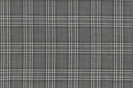 71116-2/10337 Grey Windowpane Jacket Fabric