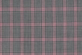 71117-1/10300 Red Plaid Check On Grey Jacket Fabric